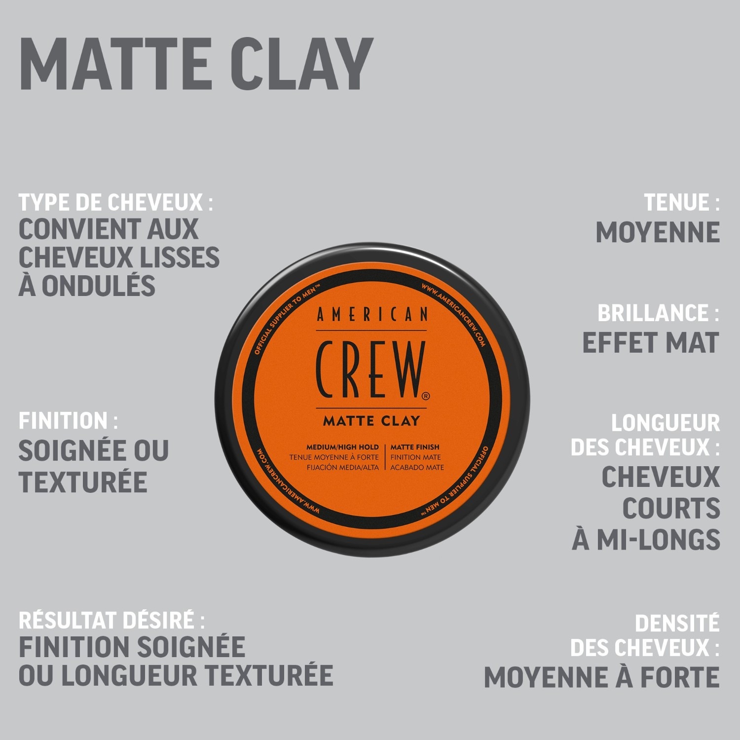 American Crew Matte Clay