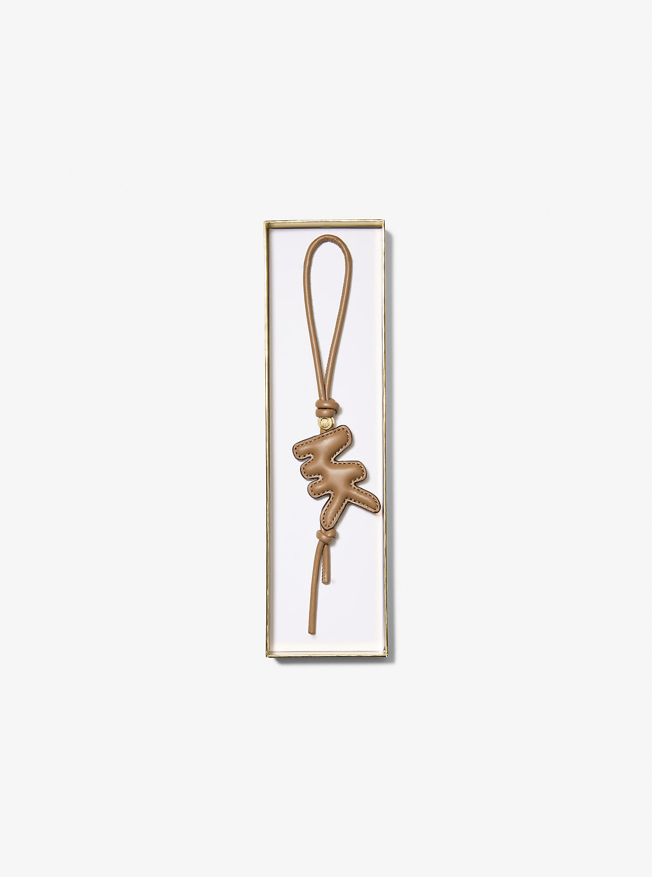 Puffy Logo Skinnveske Anheng - HUSK