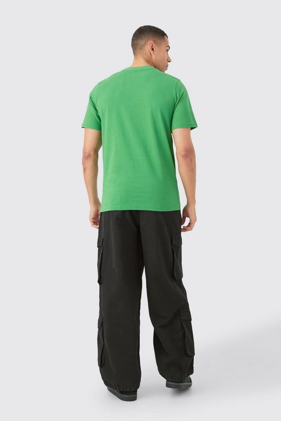 T-Shirt mit Homme-Stickerei