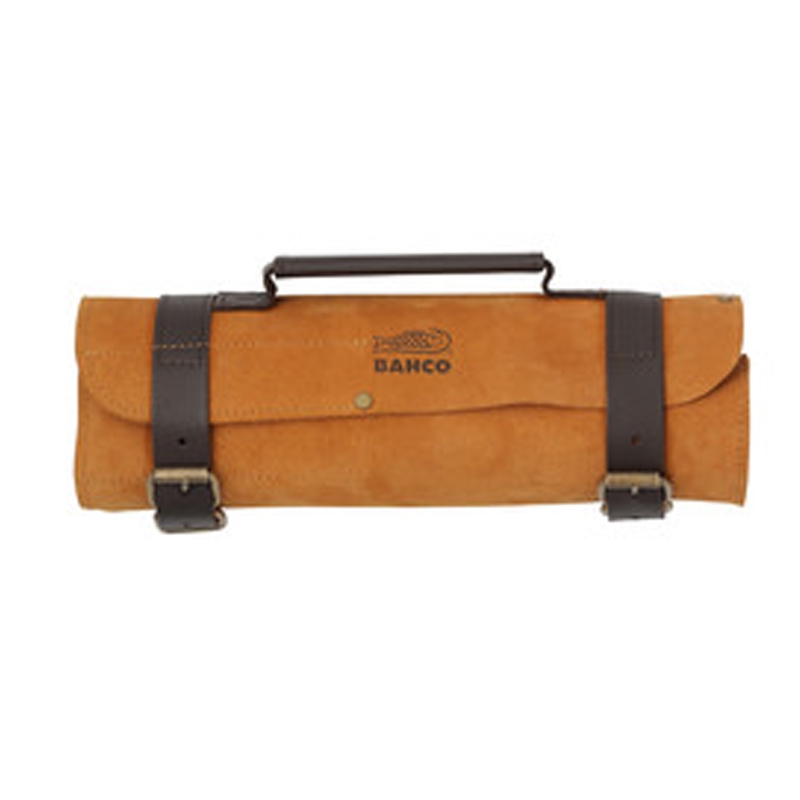 Set di scalpelli ergonomici professionali Bahco 434-S6-LR in custodia di pelle, 6 pezzi