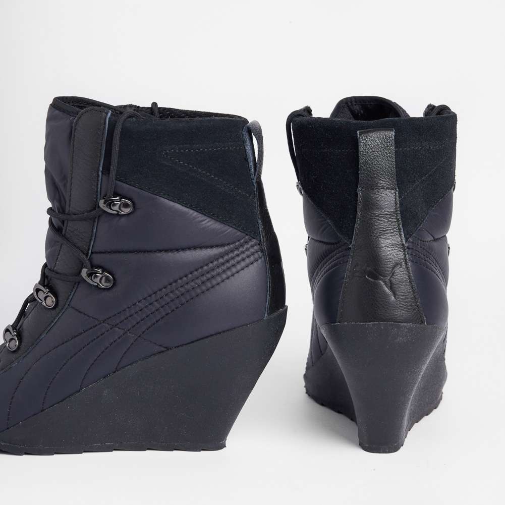 PUMA Karmin Damen High Heel Stiefeletten 353725-01