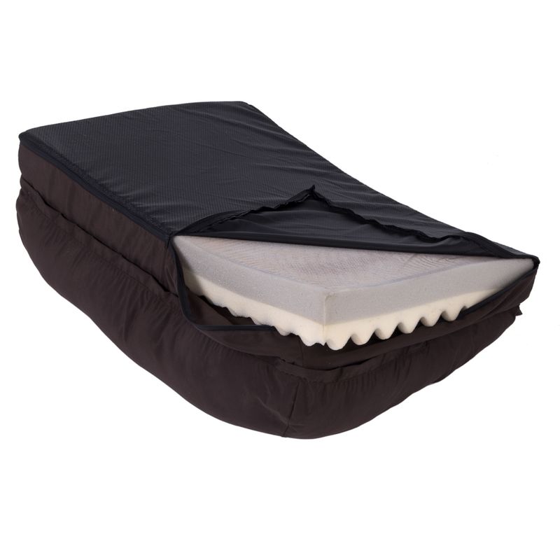 Orthopädische Hundebett + Fleecedecke Pawty