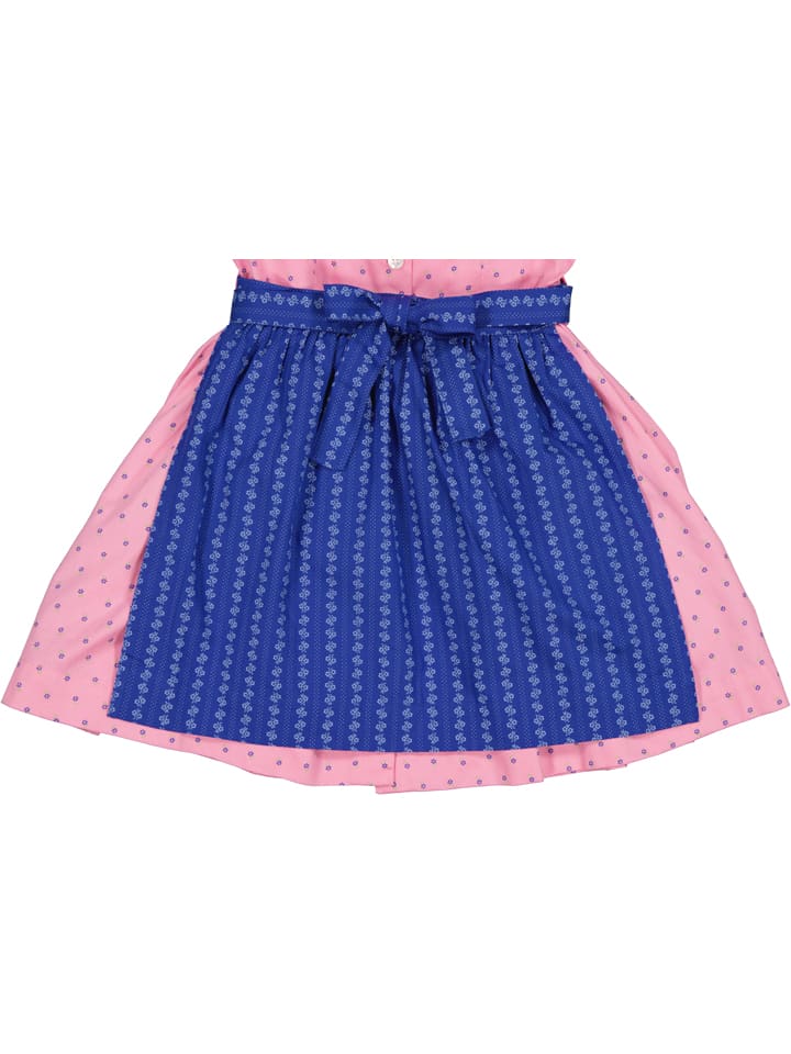 Isartrachten Dirndl in Rosa/ Blau günstig kaufen