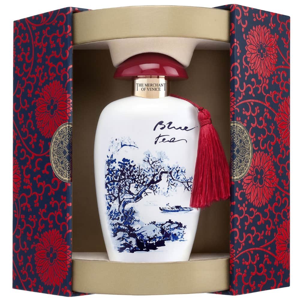 THE MERCHANT OF VENICE Murano Exclusive Venezia & Oriente Blue Tea Eau de Parfum Nat. Spray
