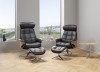 FLEXLUX Relaxsessel Relaxchairs Skagen, Relaxsessel,Hohes Komfort,Ergonomische Sizhaltung,Rückenverstellung