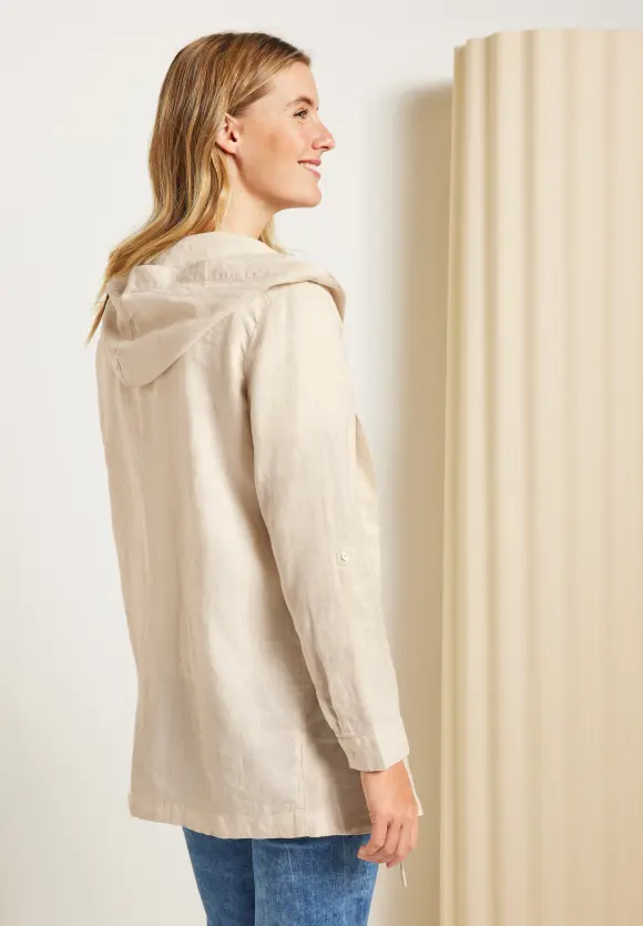 CECIL Offene Leinen Longjacke