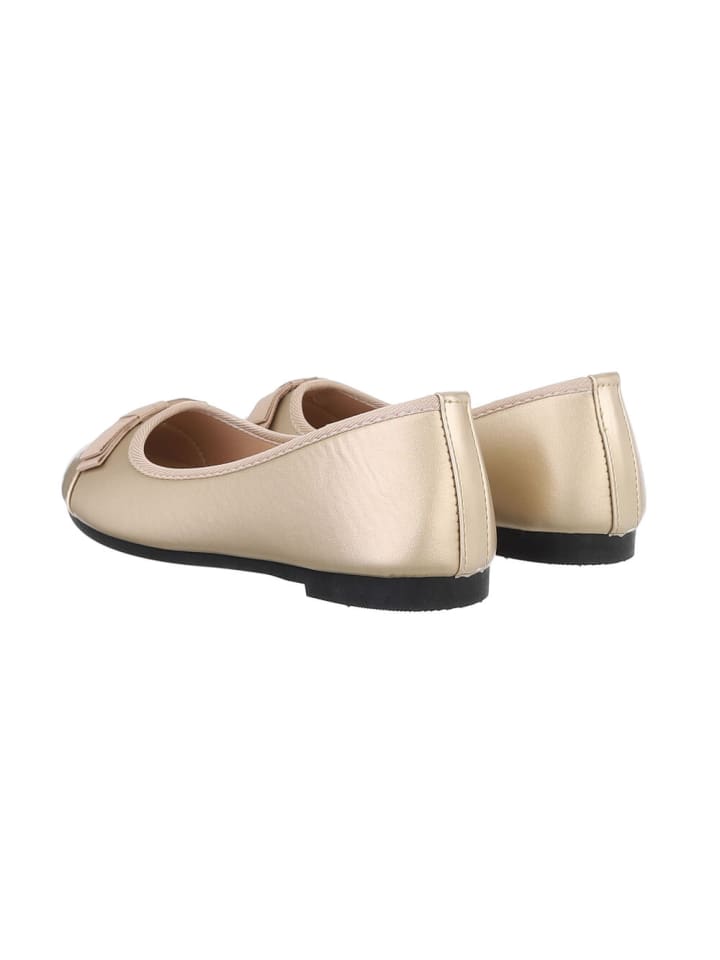 Ital-Design Ballerina in Gold günstig kaufen