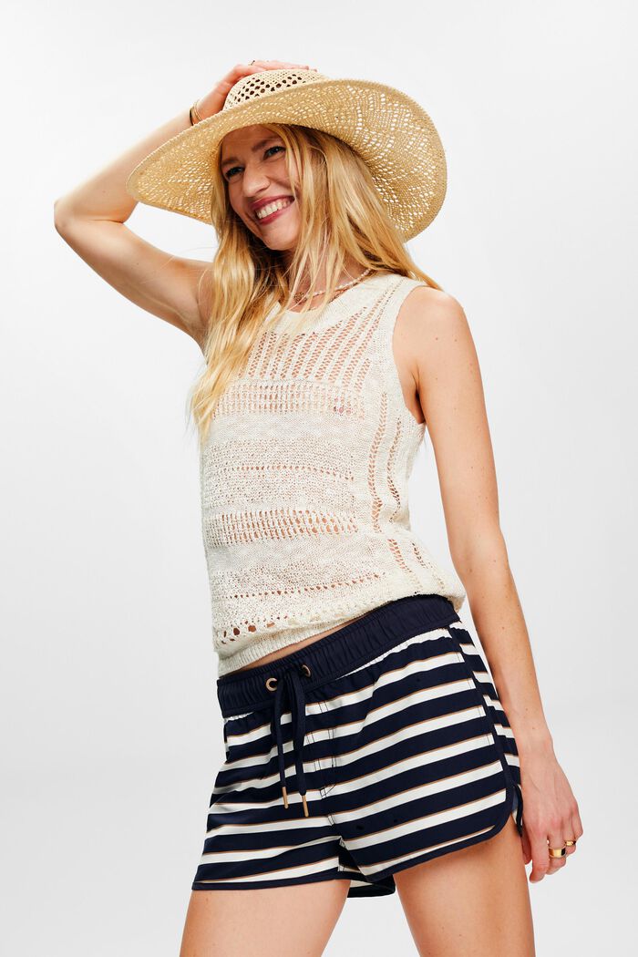Gestreifte Beach-Shorts