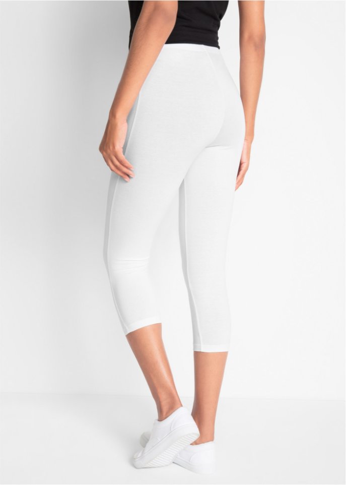 Stretch-Capri-Leggings (2er Pack)