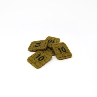 Credit Tokens for Underwater Cities - 35 pieces