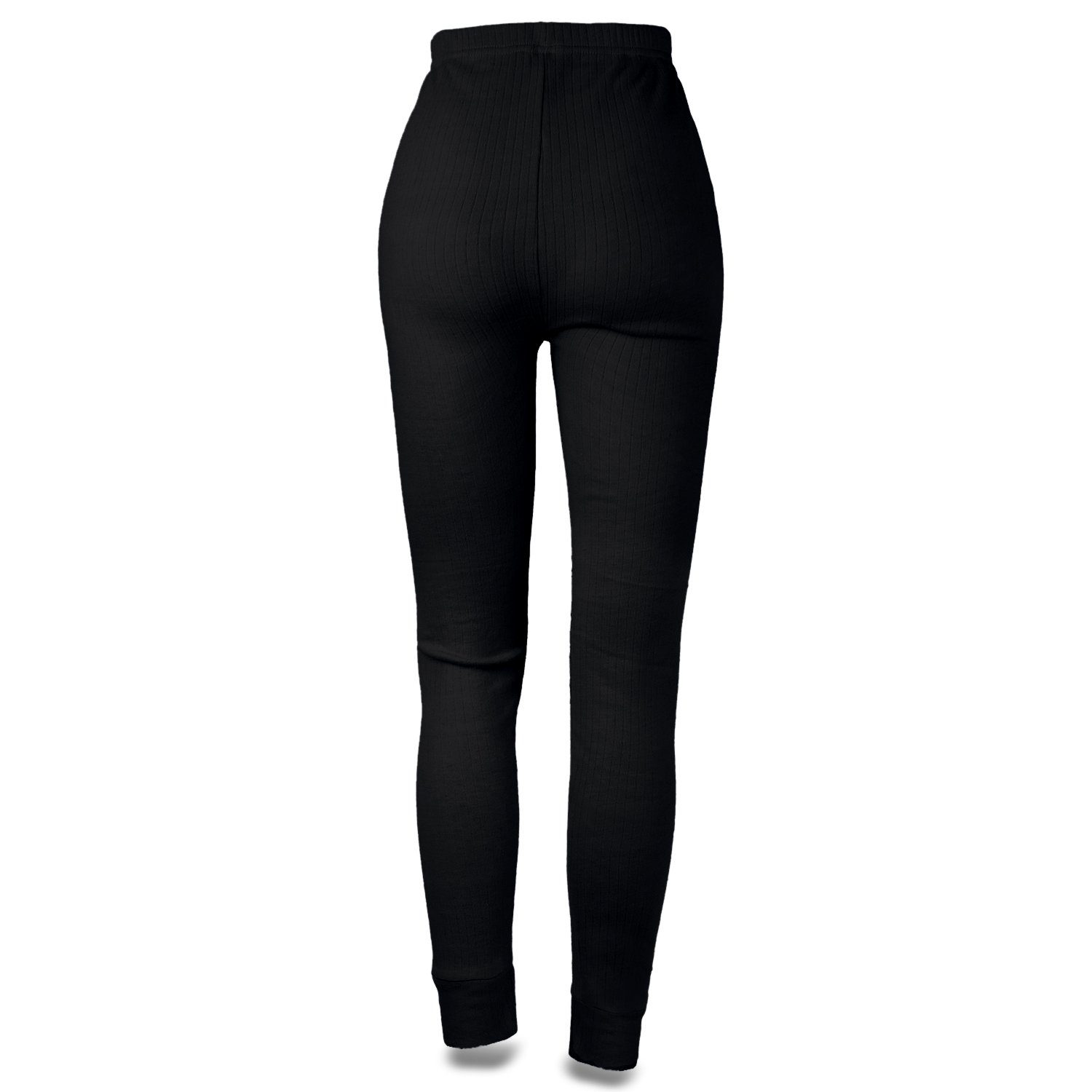 Black Snake Thermounterhose cozy (Spar-Set, 2-St) Damen lange Unterhosen mit Innenfleece 2er-Pack