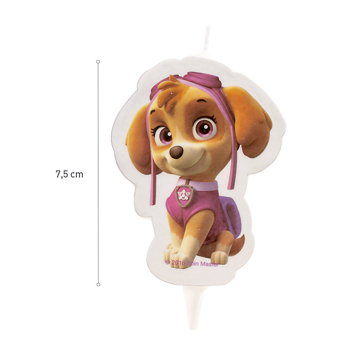 Geburtstagskerze Skye Paw Patrol