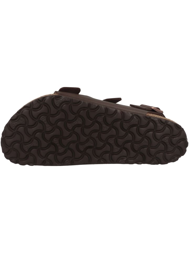 Birkenstock Sandale Milano Birko-Flor normal in braun günstig kaufen