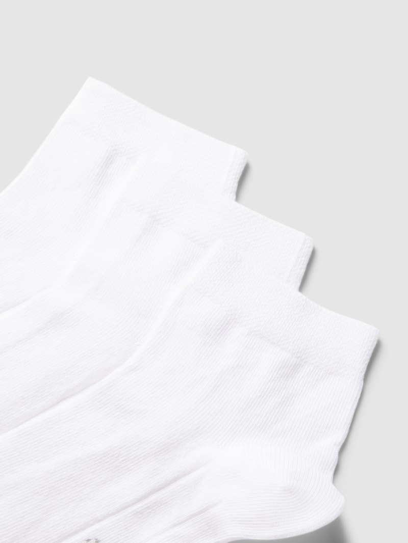 Socken mit Stretch-Anteil im 3er-Pack in weiß