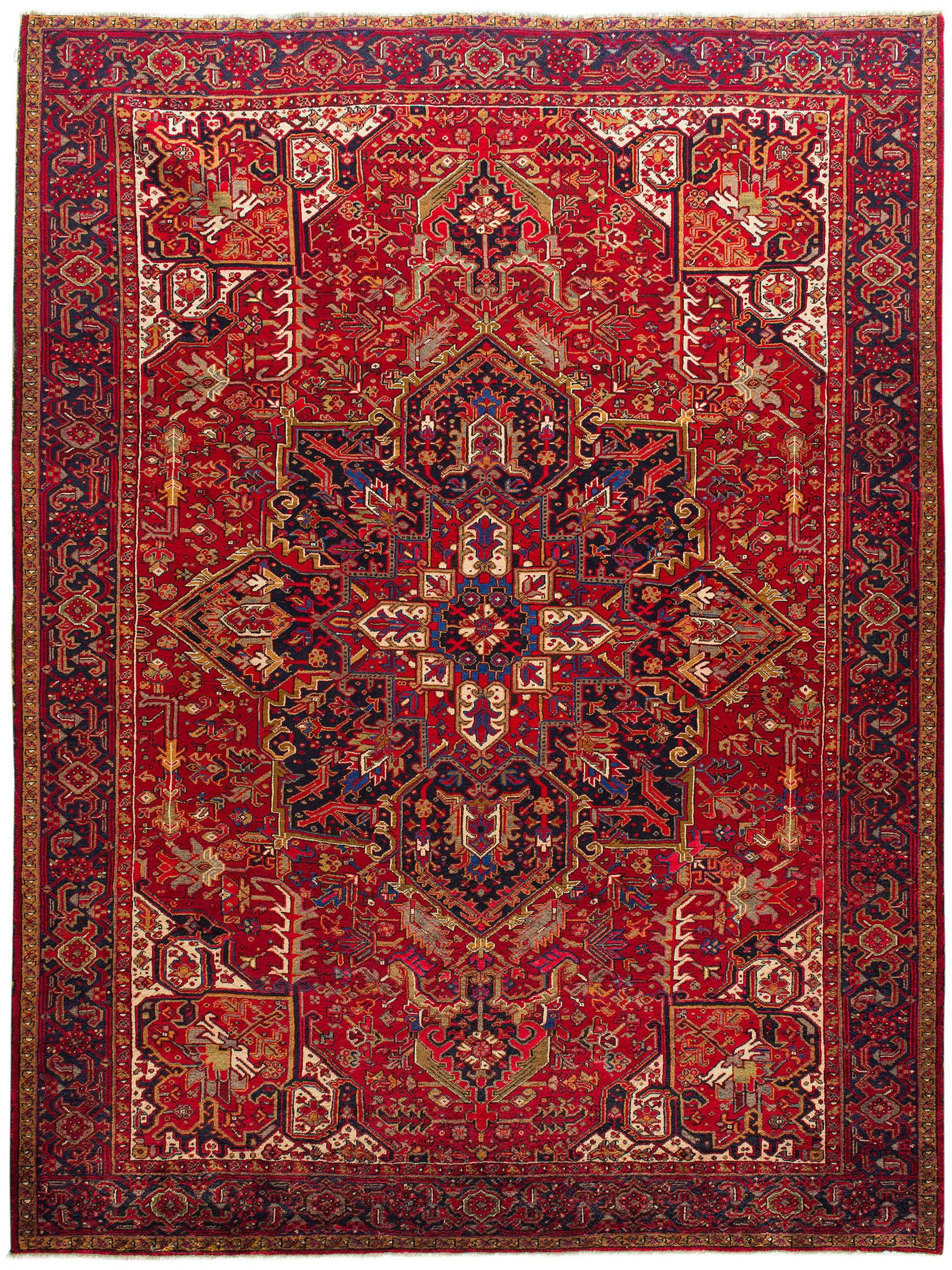 Heriz ca. 300 x 395 cm, Unikat / Einzelstück