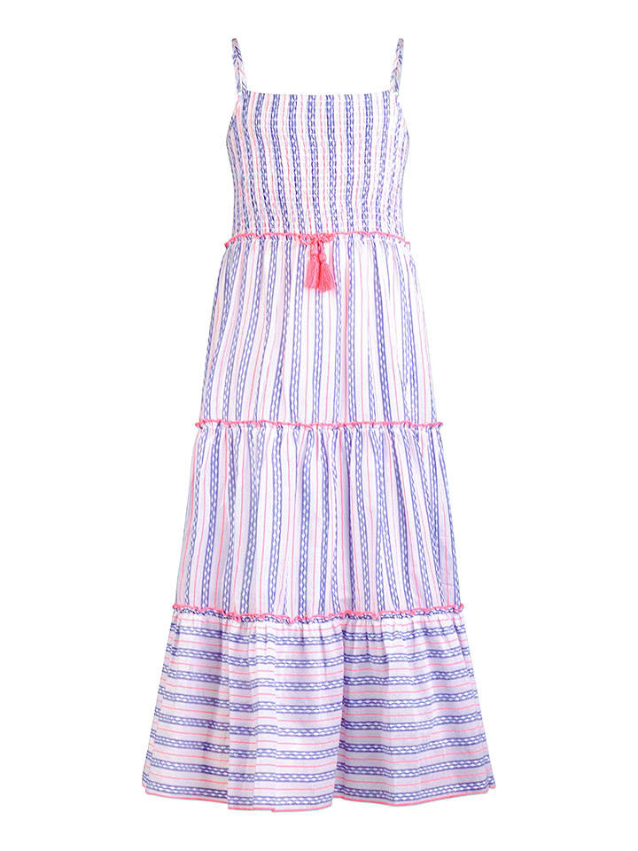 happy girls by Eisend Kleid in Koralle/ Dunkelblau günstig kaufen