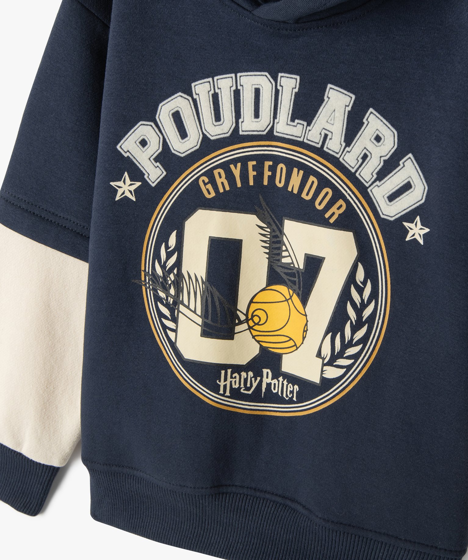 Sweat à capuche avec motif Gryffondor Garçon - Harry Potter marine | GEMO