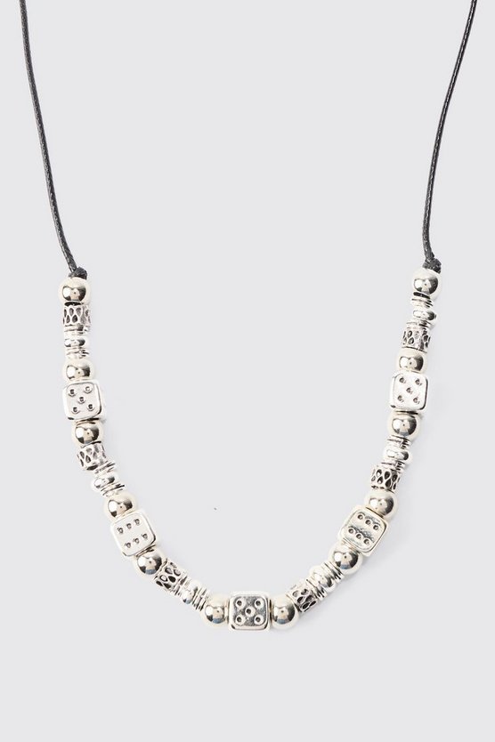 Verstellbare Halskette mit Strass