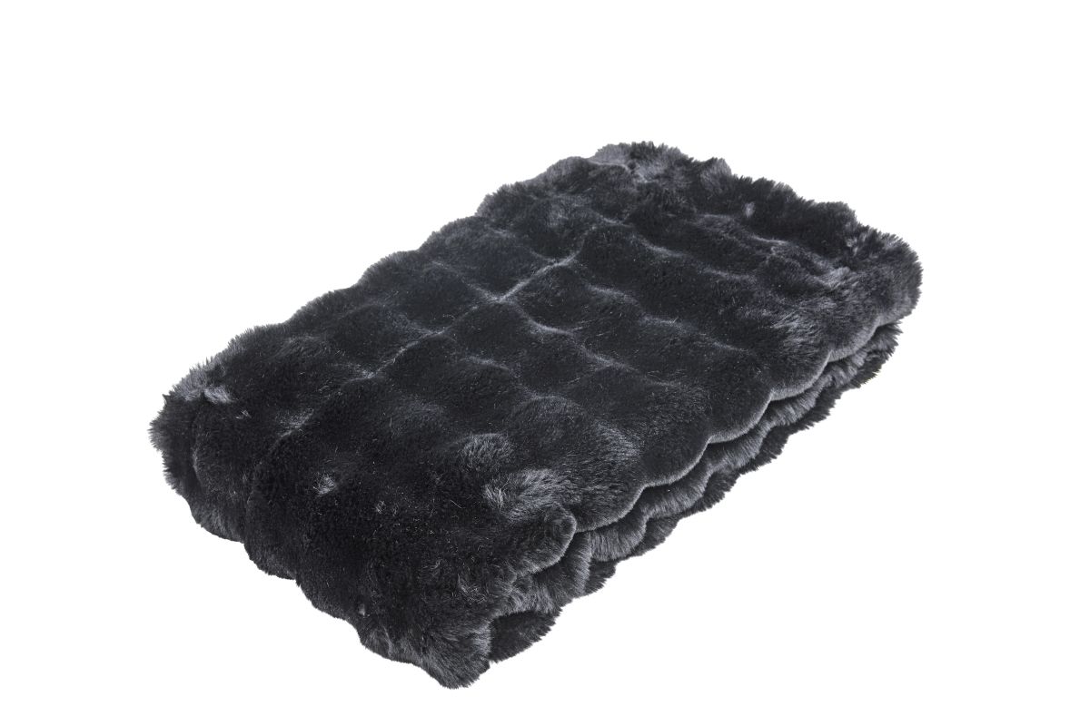 Wohndecke Blanket Baloon Schwarz 150 x 200 cm