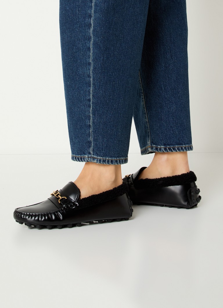 Tod's Gommino Macro-mokkasin laget av saueskinn