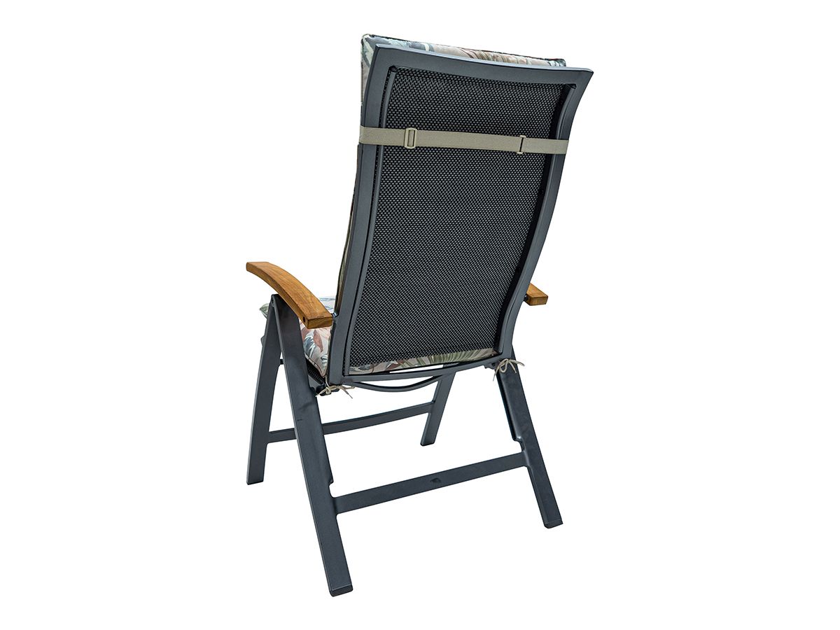 Madison Cala Natural 120x50 Gartenstuhlkissen mit hoher Rückenlehne
