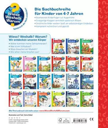 Ravensburger Wieso? Weshalb? Warum? Band 1: Wir entdecken unseren Körper