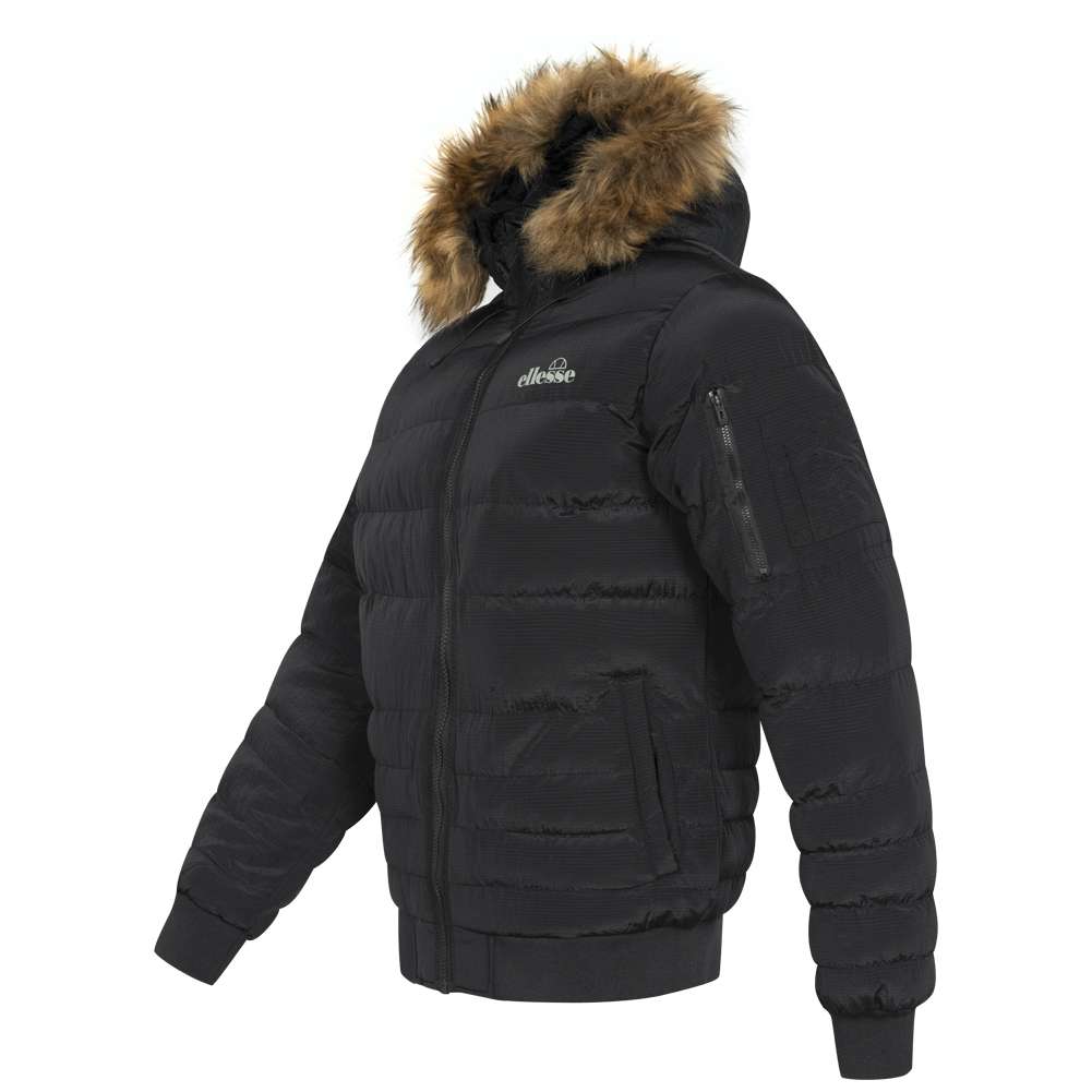 ellesse Estrum Parka Herren Winterjacke SXP16088-BLK