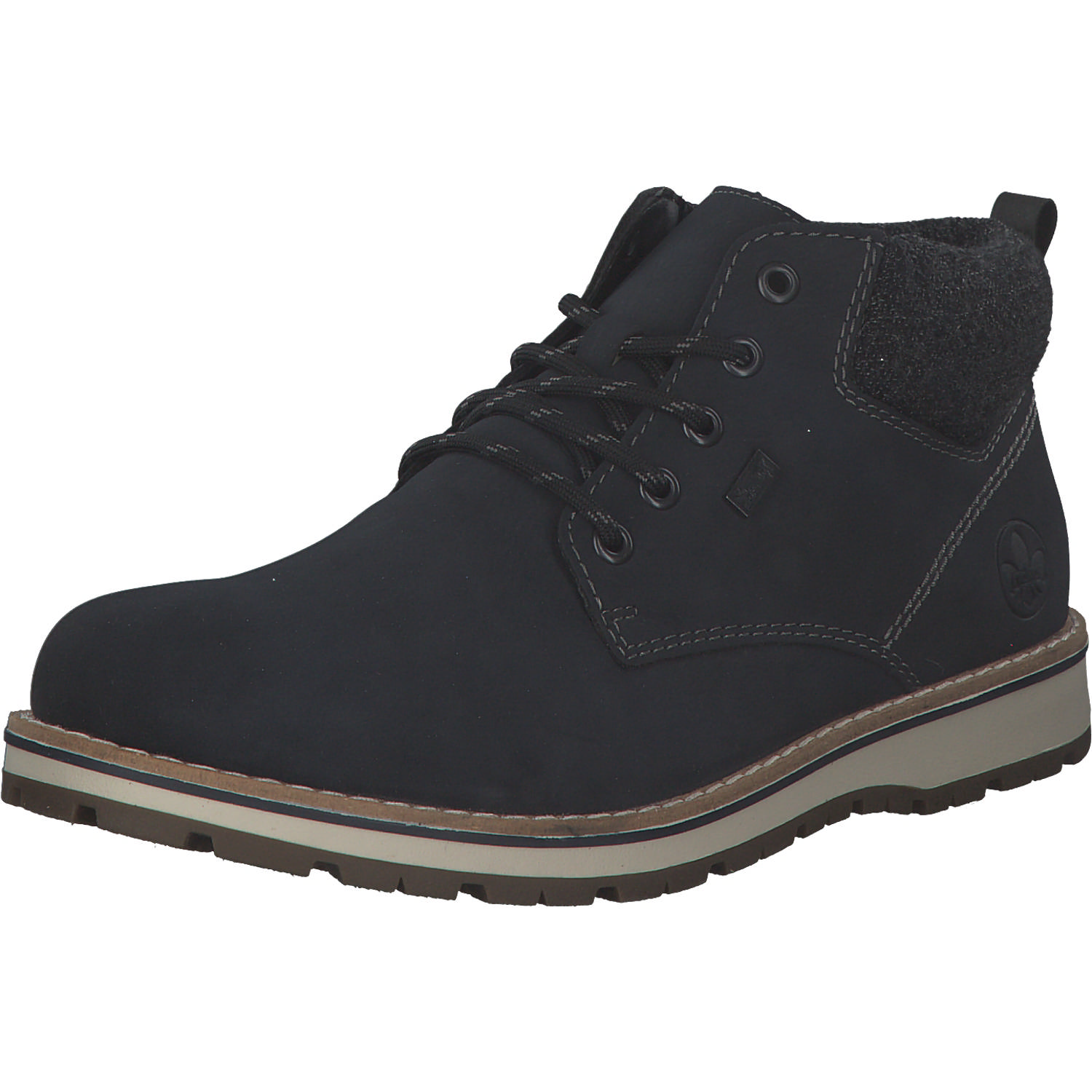 Rieker 38419, Schnürschuhe, Herren, Blau