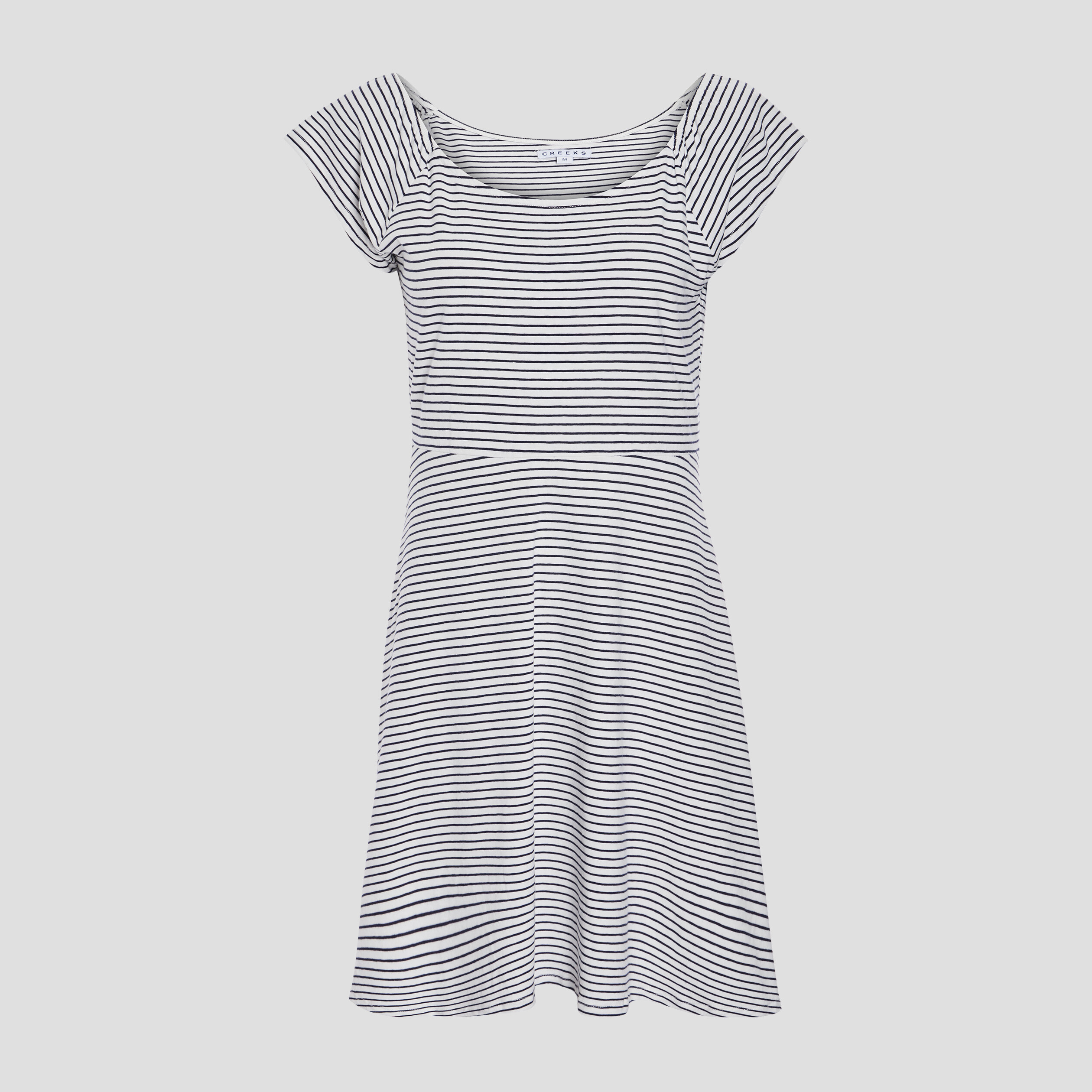 Robe évasée Liberto bleu marine femme | La Halle