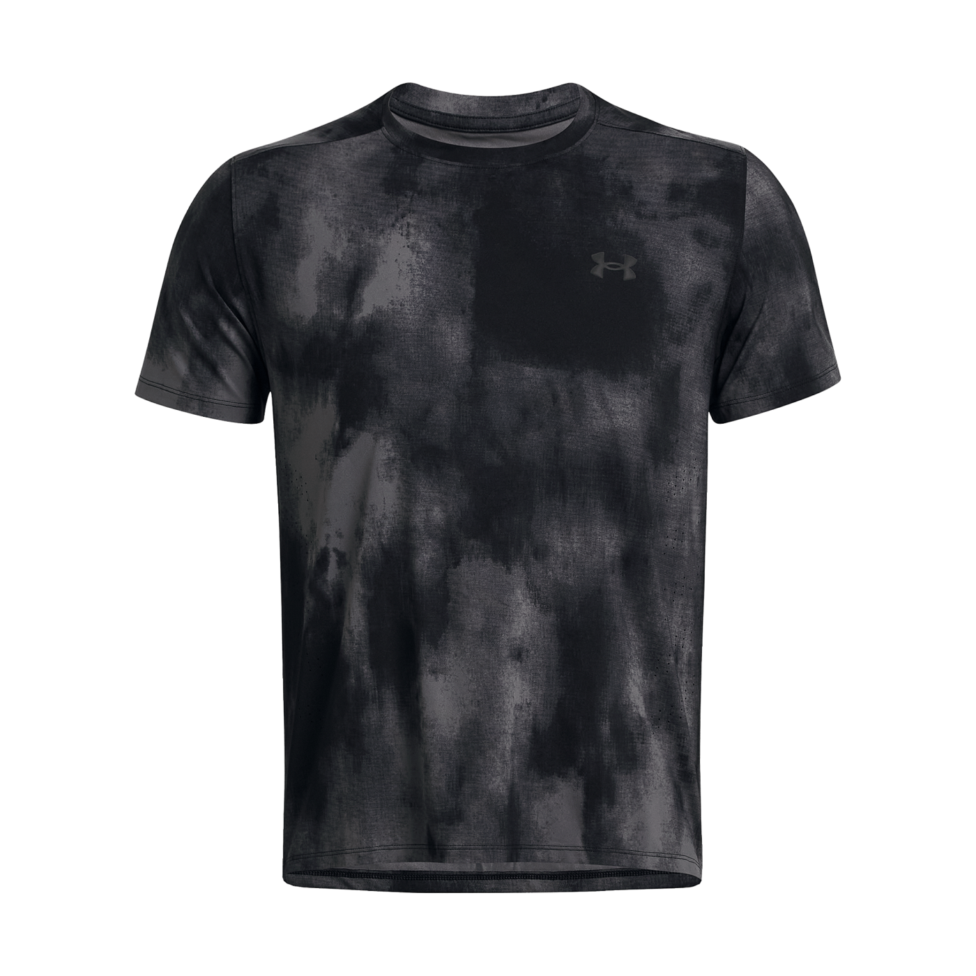 Under Armour Launch Elite Wash T-Shirt Schwarz