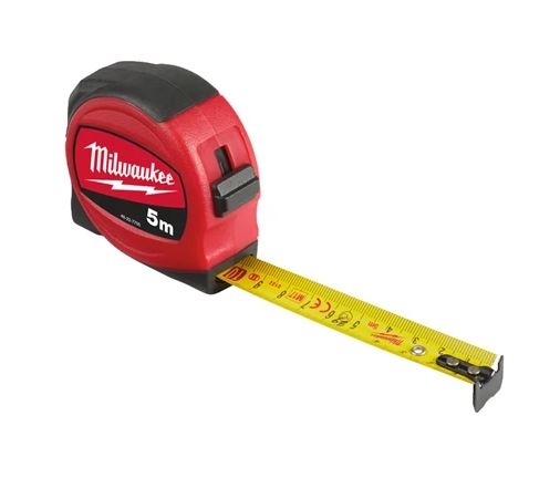 Milwaukee Accessories 48227706 Taśma miernicza Slimline S5/25 - 5 m - 25 mm