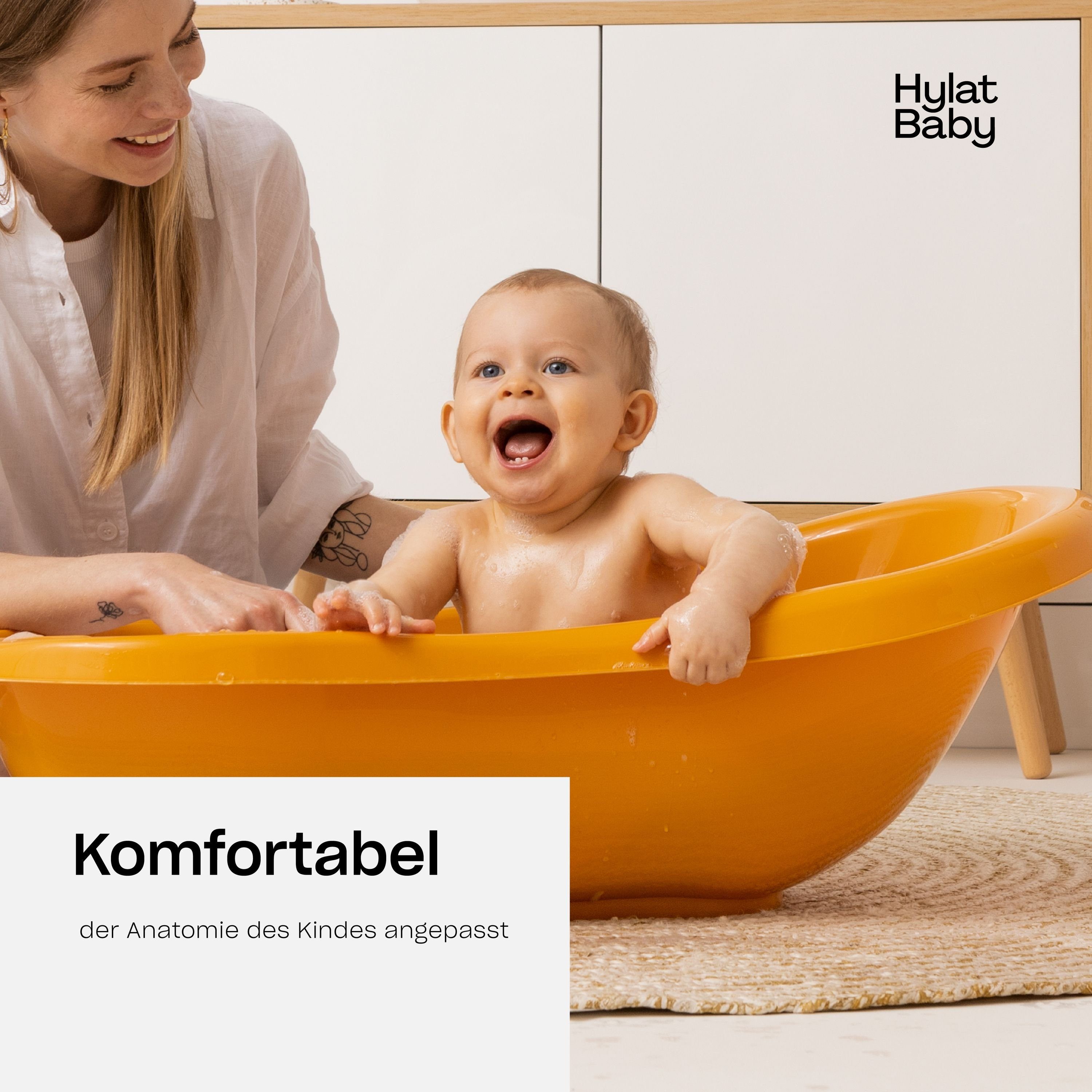 Hylat Baby Babybadewanne Produkte für Kinder, (Set)