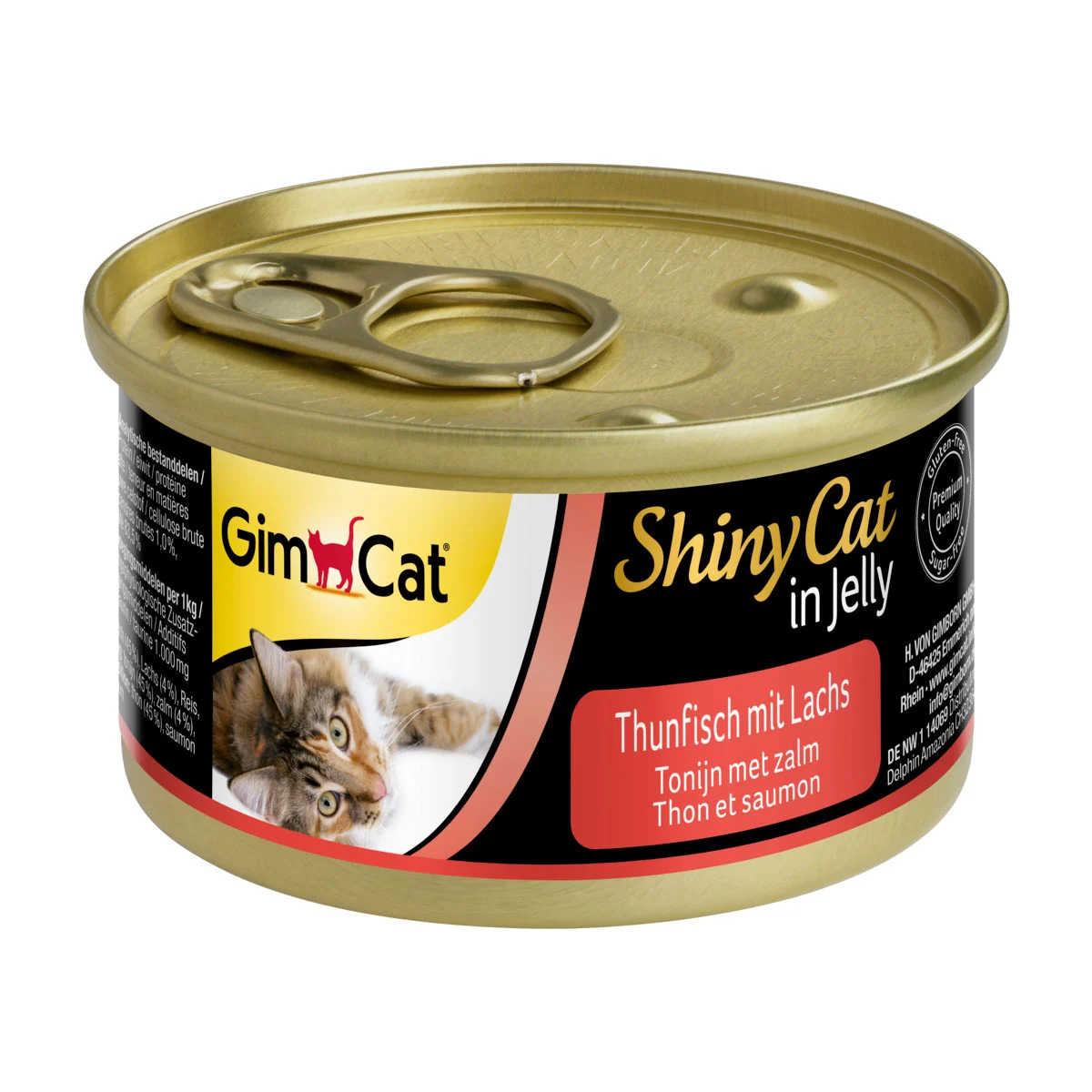 GimCat ShinyCat in Jelly Thunfisch mit Lachs kaufen