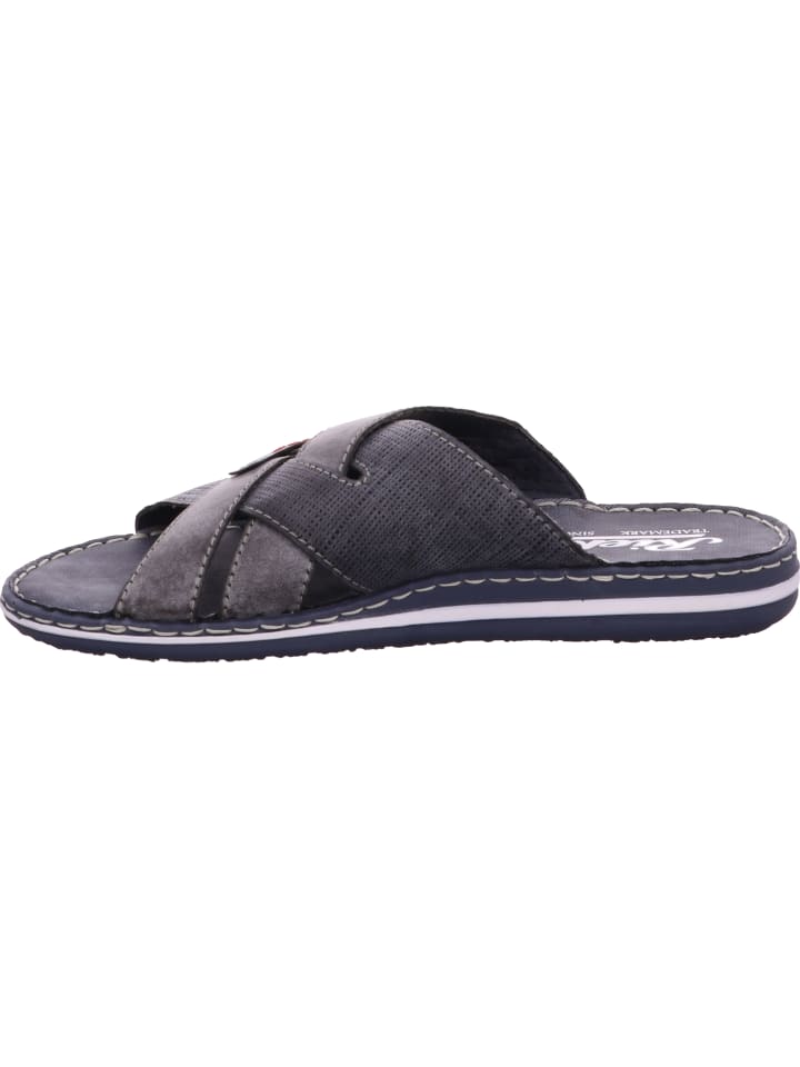 rieker Pantolette in blau günstig kaufen