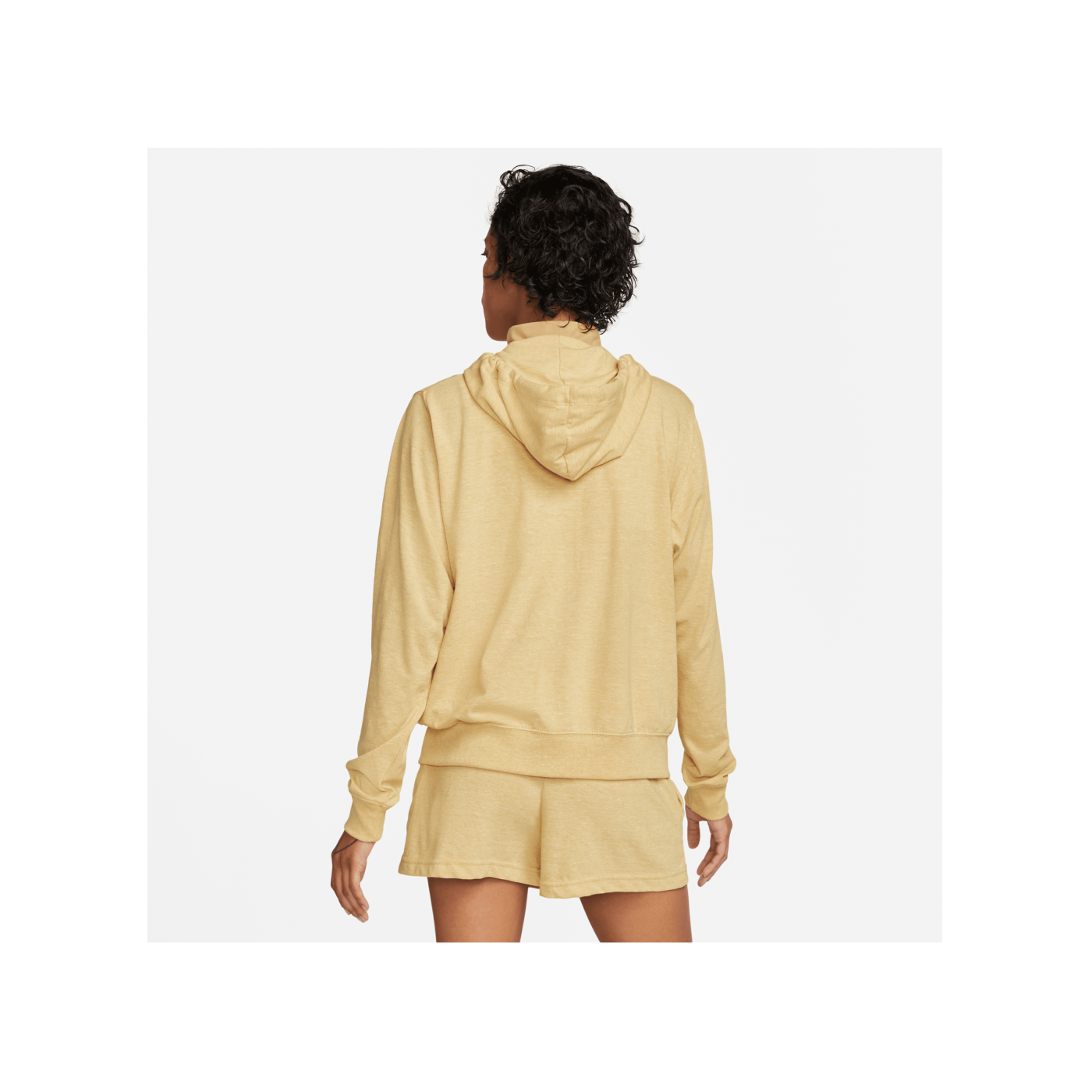 Nike Gym Vintage Jacke Damen Braun Weiss F252