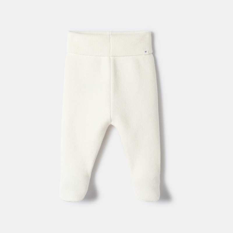 Ensemble 2 pièces en tricot blanc naissance Absorba