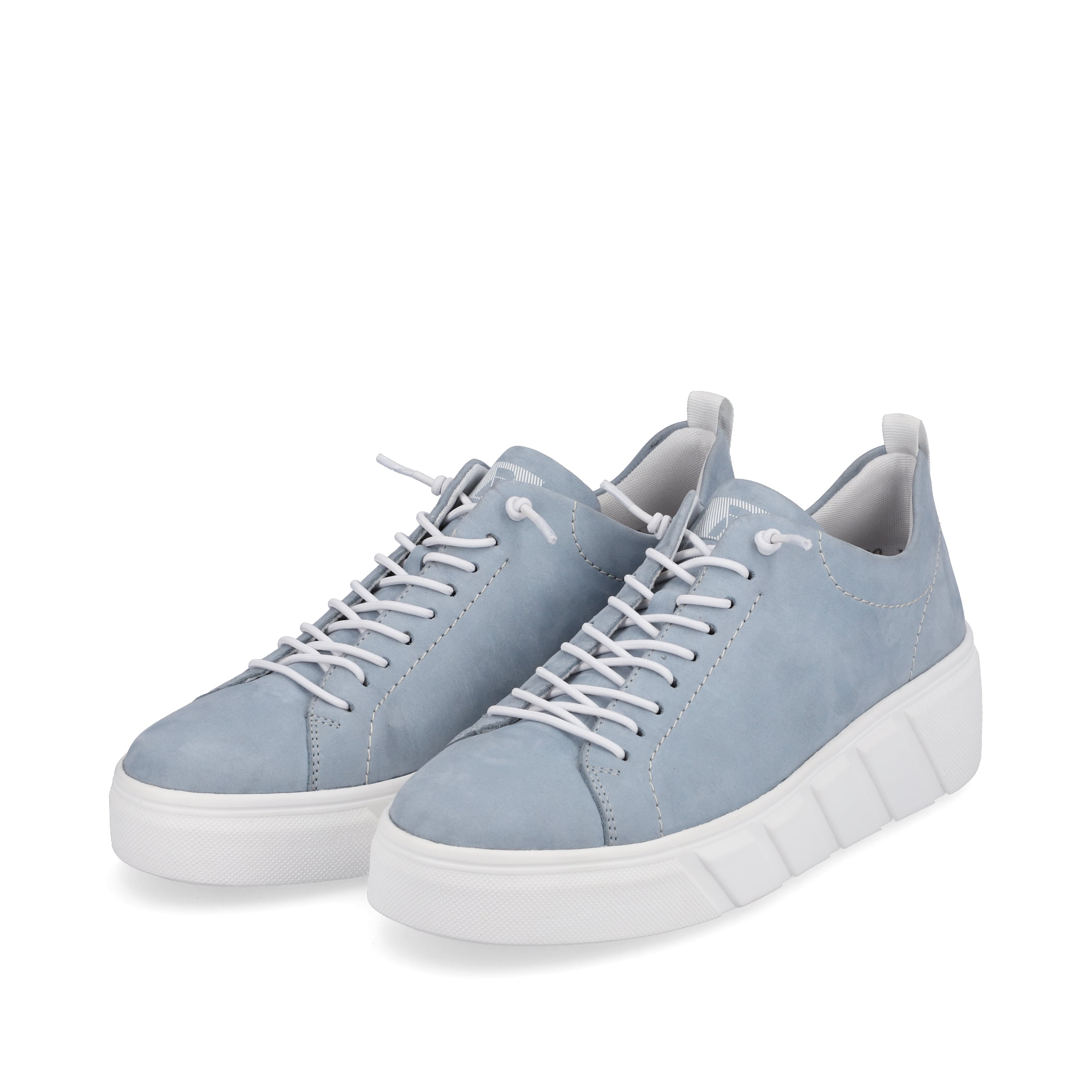 Rieker Damen Sneaker Low light summer blue