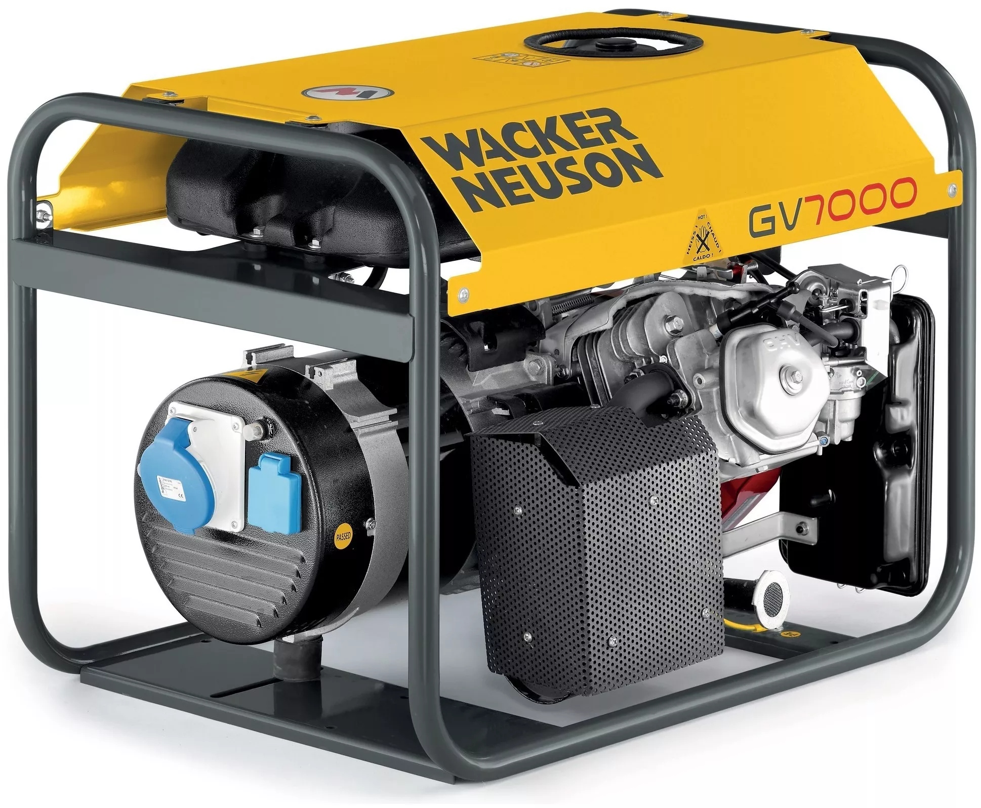 Wacker Neuson 5000009348 GV7000A Generator gasoline 5400 Watt