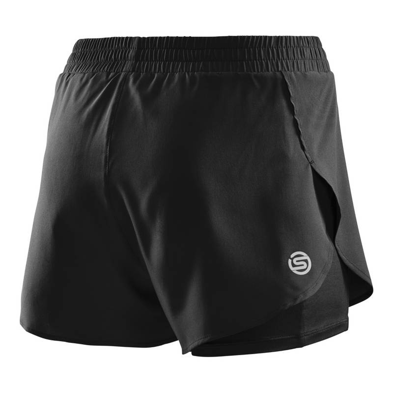 Skins 2-in-1 Superpose Funktionsshorts Damen