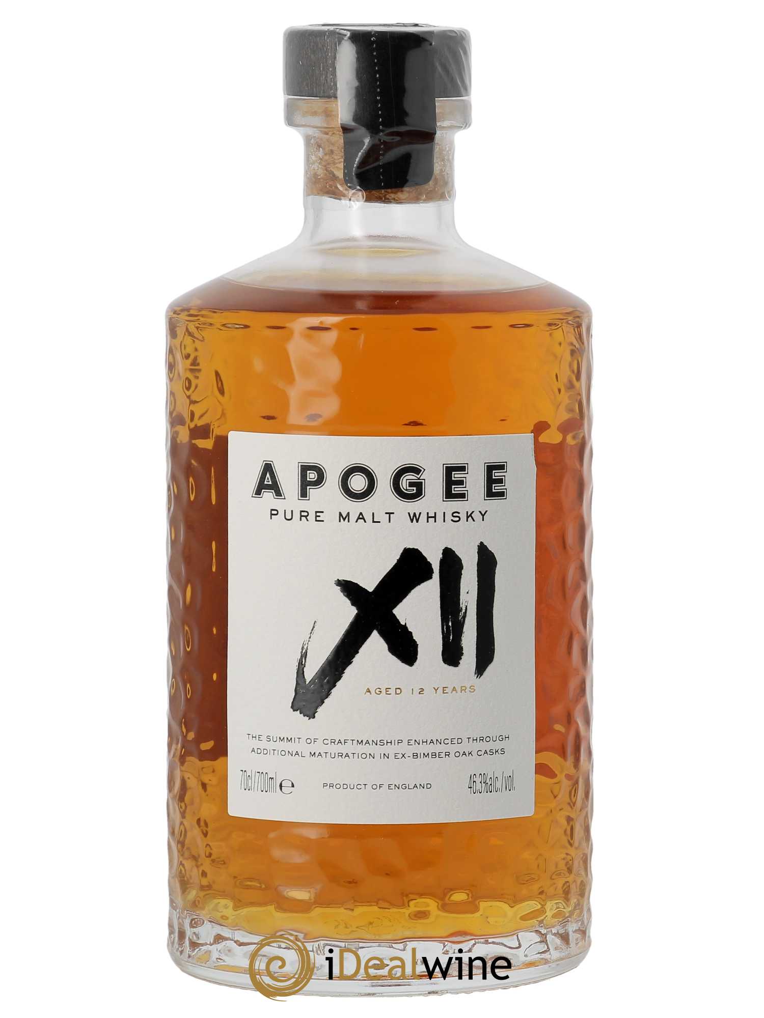Whisky Bimber 12 ans Apogée Pure Malt Whisky (70cl)  - Lot de 1 Bouteille