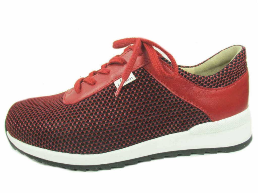 FINN COMFORT Komfort Schnürer rot Cerritos