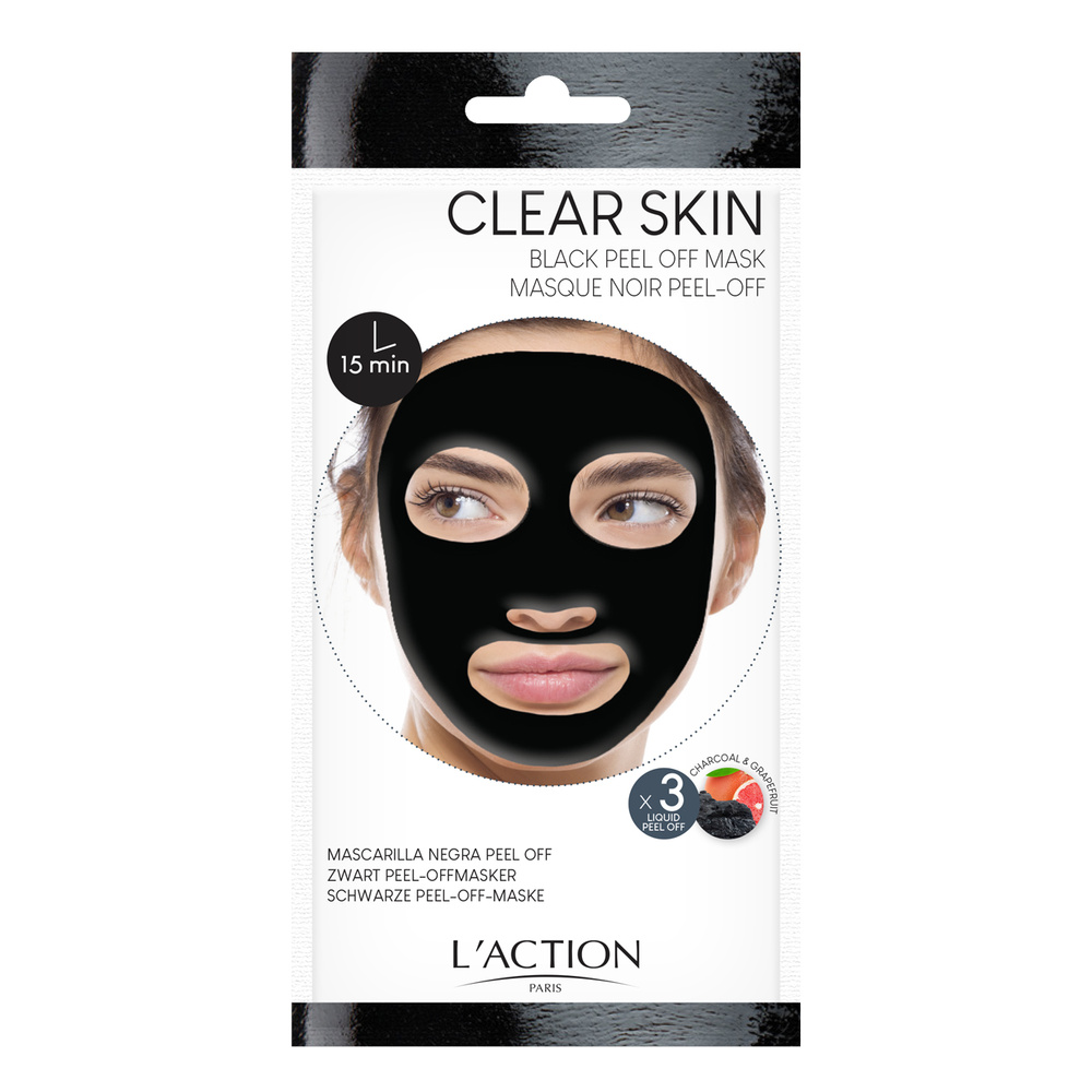 L'Action Paris Masque Noir Peel-Off Masque crème peel-off