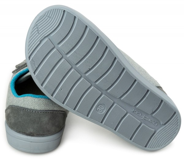 bar3foot Cross ~ Denver Sneaker ~ Grau