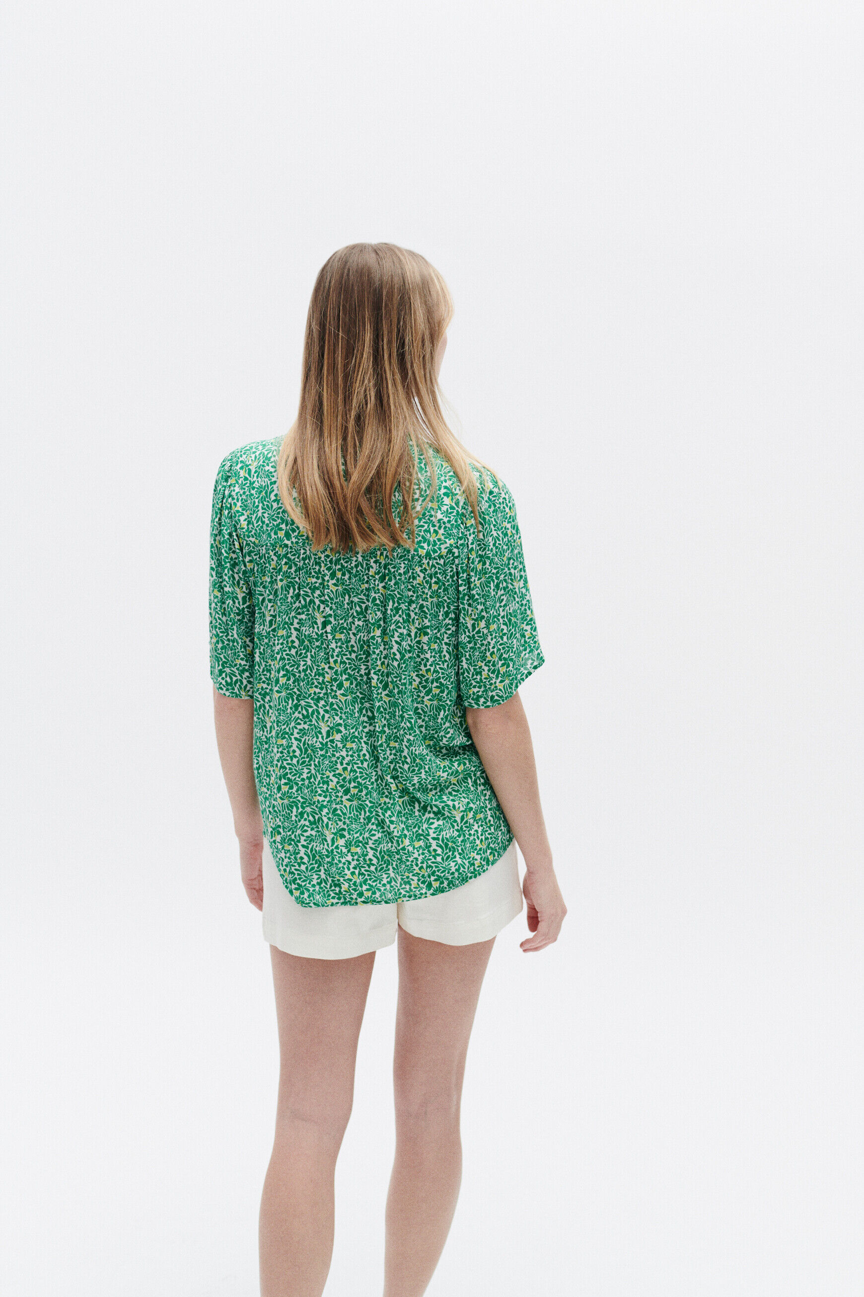 Blouse carla1 vert menthe femme