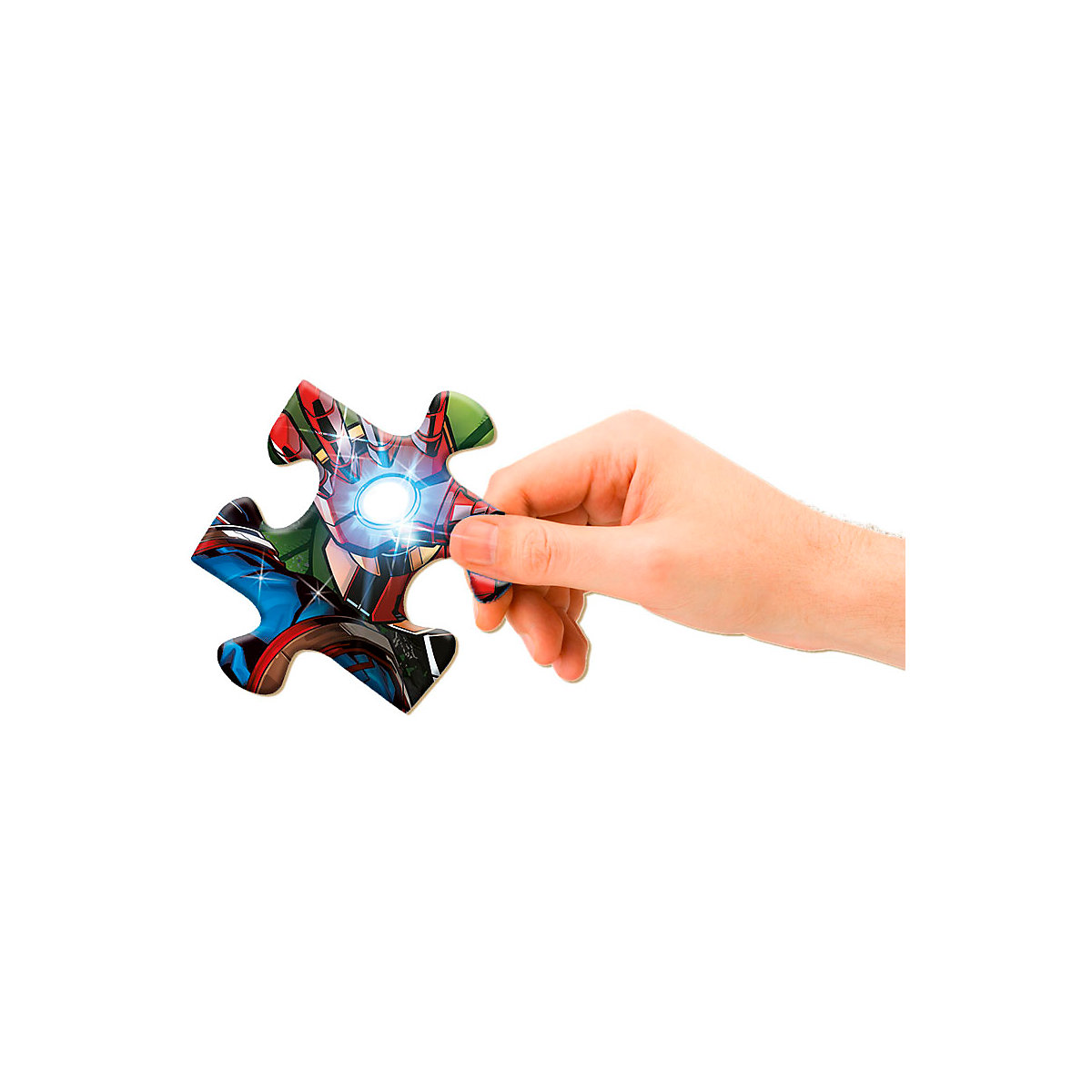 Puzzle 104 Teile, Brilliant Puzzle - Marvel