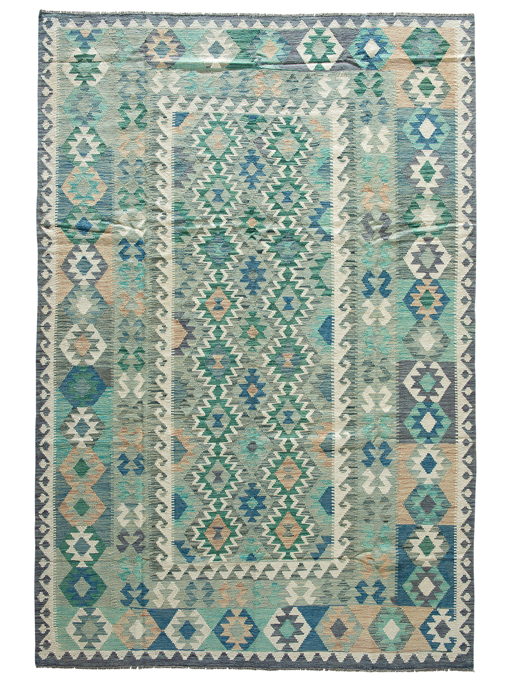 Afghan Kelim ca. 203 x 301 cm, Unikat / Einzelstück