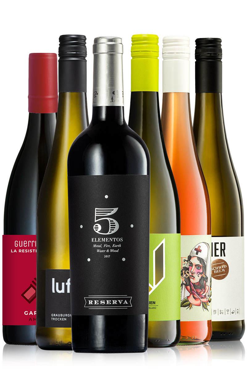 Spätsommer-Paket Geile Weine Weinpaket