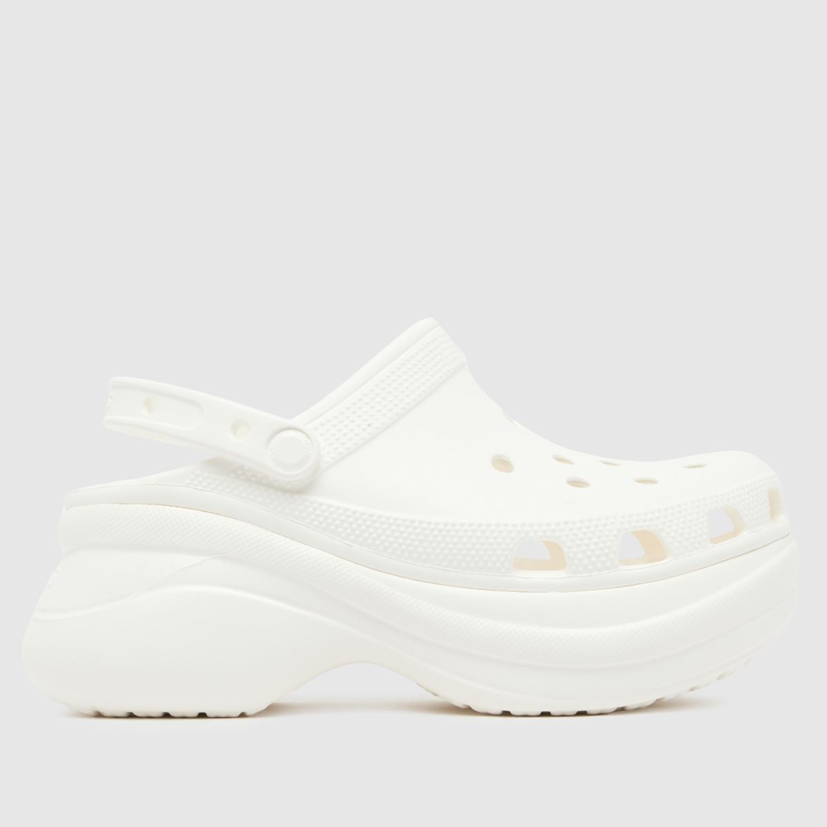Crocs bae klumpa szandál fehér színben