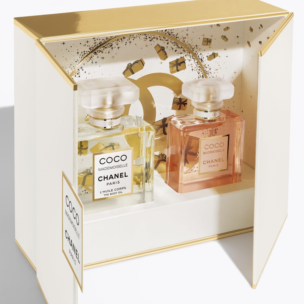CHANEL COCO MADEMOISELLE Coffret Eau de Parfum 50ml et Huile pour Le Corps Vaporisateur 100ml