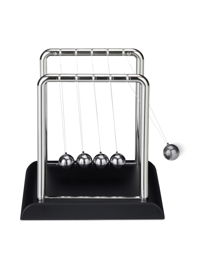 relaxdays Newton Pendel in Silber günstig kaufen onesize